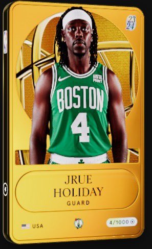 Jrue Holiday
Username: HenSei90