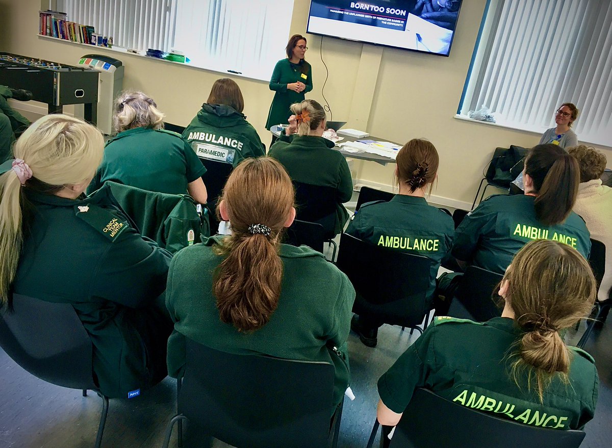Rhiannon MBE & Richard MBE (@hergehound5) on Twitter photo <a href="/OFFICIALWMAS/">West Midlands Ambulance Service #HelpUsHelpYou</a> It was a privilege to be invited to the <a href="/OFFICIALWMAS/">West Midlands Ambulance Service #HelpUsHelpYou</a> Maternity Roadshow, to talk with dedicated & hugely professional paramedics, to see first hand their training & CPD specifically to further improve their maternity care across the entire region. They are an exceptional trust! <a href="/OFFICIALWMAS/">West Midlands Ambulance Service #HelpUsHelpYou</a> It was a privilege to be invited to the <a href="/OFFICIALWMAS/">West Midlands Ambulance Service #HelpUsHelpYou</a> Maternity Roadshow, to talk with dedicated & hugely professional paramedics, to see first hand their training & CPD specifically to further improve their maternity care across the entire region. They are an exceptional trust!