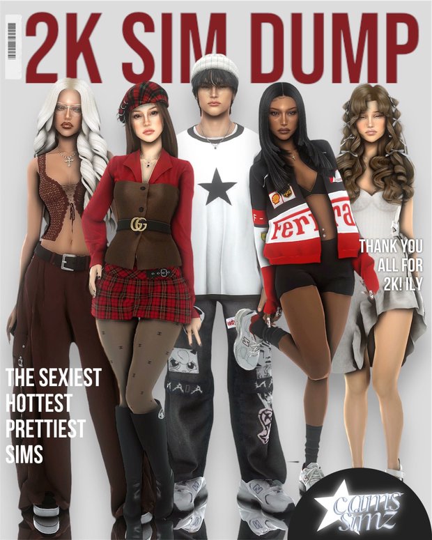 MadameSimspage's tweet image. DOWNLOAD FREE HERE THE SIMS 4
2K SIM DUMP! ✧.* SIMS DOWNLOAD PACK madamesims.blogspot.com/2023/10/2k-sim…