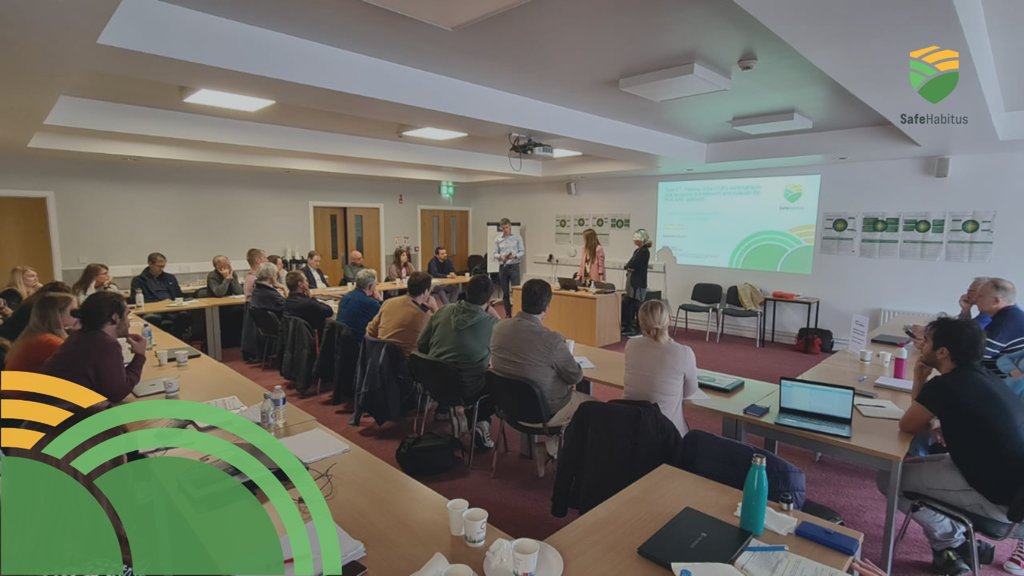 📌On 20 September, we were in Carlow 🇮🇪 for the 1⃣st #SafeHabitus Summer School organised by @Teagasc.  Over 3 days, the partners participated in workshops on #CommunityofPractice, attended the @NPAIE, met stakeholders and much more ➕
👉Find out more here bit.ly/46WtDYQ