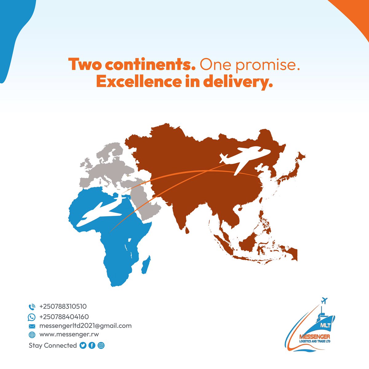 messengerltdrw's tweet photo. Behind every successful trade are logistics experts tracking, stocking, measuring, clearing and delivering. 

Trust us to get your business to the next level.

#messengerlogisticsandtrade 
#logisticsoperations https://t.co/aE94PbXfSM