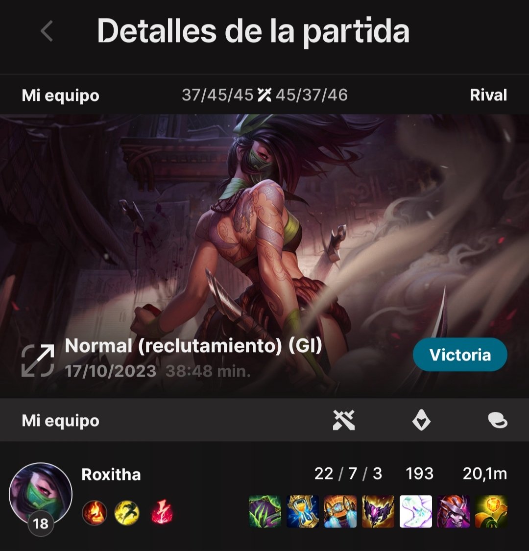 Una no sabe que tan buena es en algo hasta que lo prueba 🙃 #LeagueOfLegends #Akali #midlaner