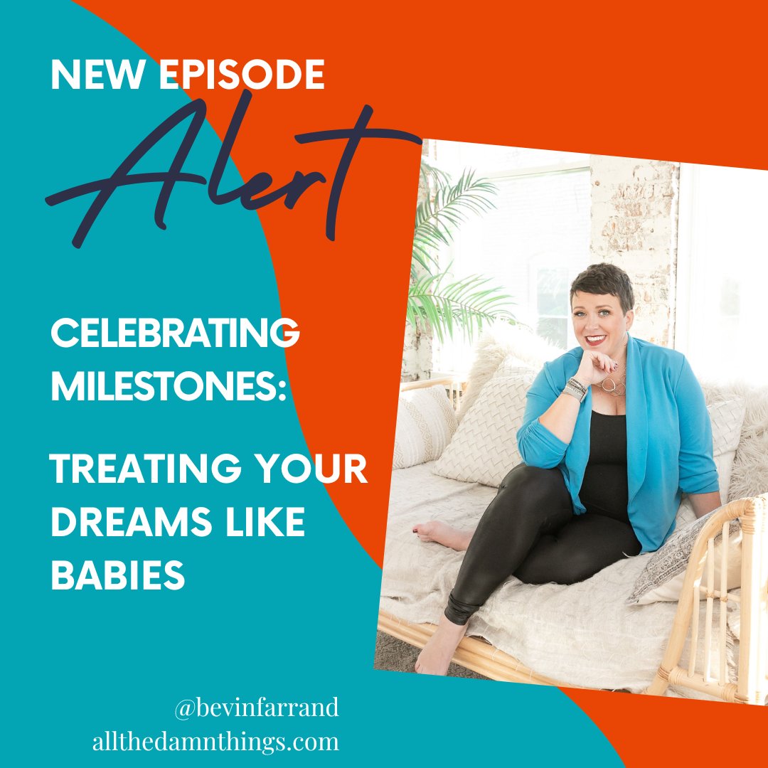 BevinFarrand's tweet image. 🎧Grab your headphones and tune in to discover how you can treat your dreams like babies and celebrate your journey towards success.🌈

🎧To listen to All the DAMN Things, Episode 52, search on Apple, Spotify, YouTube.

#DoTheDAMNThing #CelebratingSuccess #Inspiration #Motivation