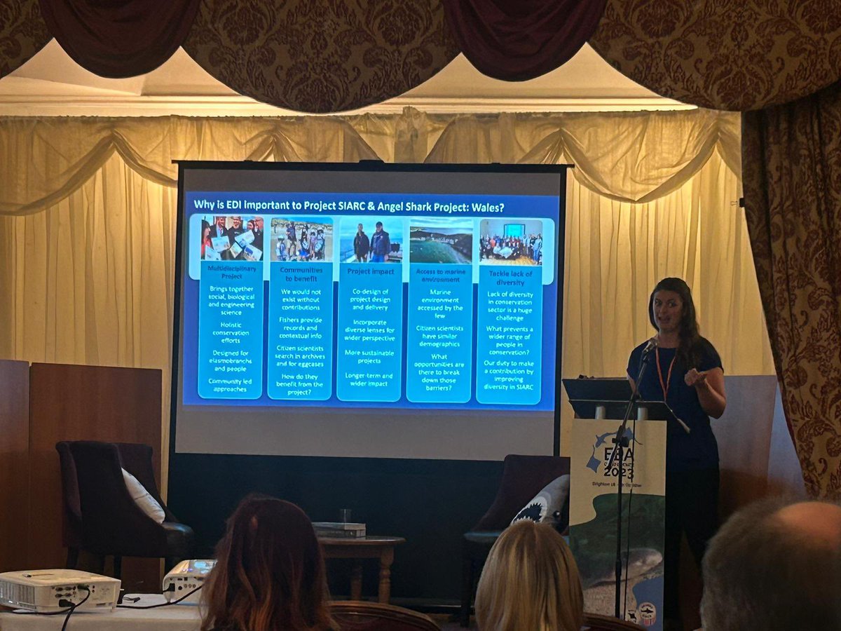 An inspirational talk at #eea2023  from <a href="/JoBarker89/">Joanna Barker</a> , about our #equity #diversity &amp; #inclusion journey so far. 

It’s so important to engage with and learn from local #communities and underrepresented groups 🩵