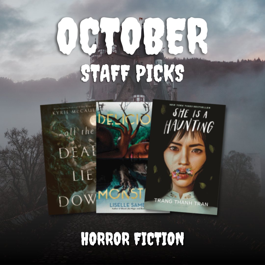 Not sure what to read next? Our staff of professional #librarians has you covered with their 'Staff Picks' for #October! Featured this week: Horror Fiction. 😱📚 Find a new favorite 👉 buff.ly/3dZyyCv