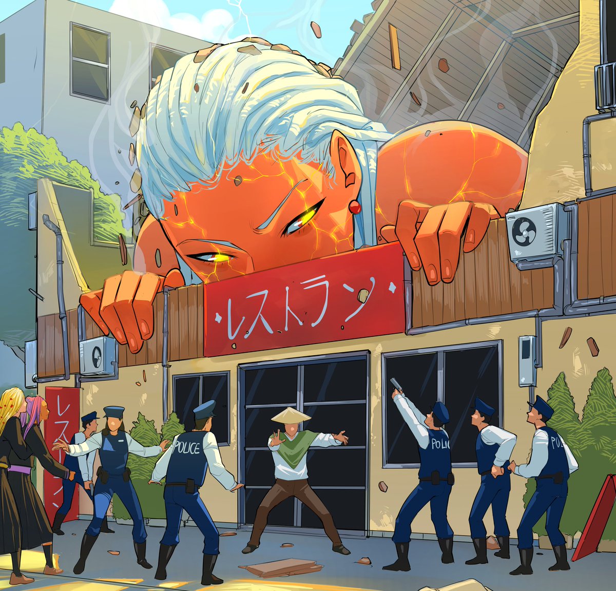 🚶🏃🤸...

#blackshoguna #winter #illustrations #art #colors  #Japan  #Attack #manga  #digitalart