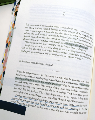 NotPattyHeaton's tweet photo. Such a thought-provoking, heartbreaking but amusing story. This book had me engaged from the verybeginning. I cried a lot when reading this book. Those sentences and the way this book talks about anxiety and depression just really hit me. Can’t wait to finish the rest of the book https://t.co/k5jR12A5gP