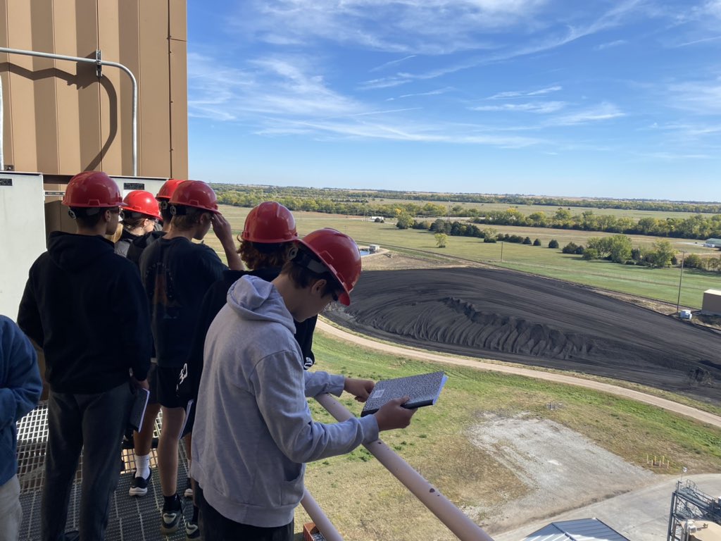 This week, alternative energy juniors went to the Platte Generating Station in Grand Island to learn about how power is produced. <a href="/GIPublicSchools/">GIPS</a> <a href="/CityofGI/">City of Grand Island</a> <a href="/GISH_AoET/">Academy of Engineering & Technology</a>