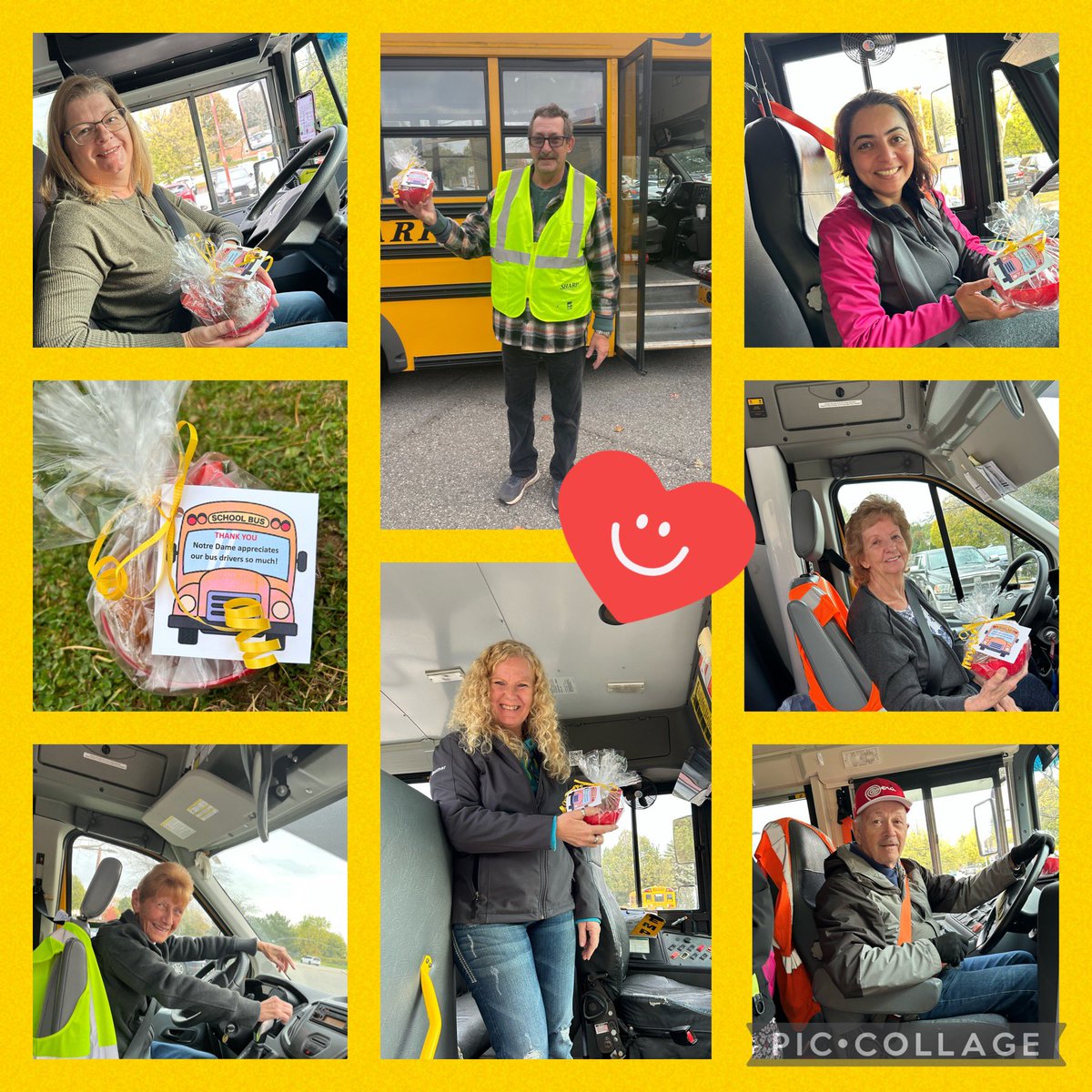 Here at Notre Dame and <a href="/Branlynbulldogs/">Branlyn Community</a> we are so grateful for our bus drivers and all they do to get our kids to school safely.  Happy to show them some special appreciation today! <a href="/STSBHN/">STSBHN</a>