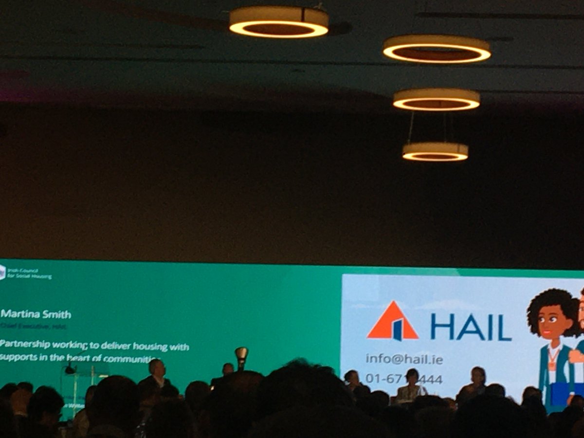 DisabilityFed's tweet photo. Martina Smith of @HAILHousing highlights on challenge of aligning HSE funding for support with funding for housing development and need to work in partnership to deliver housing with supports for people with disabilities and mental health difficulties #ICSH23 @icsh_ie https://t.co/EyvwBb92ig
