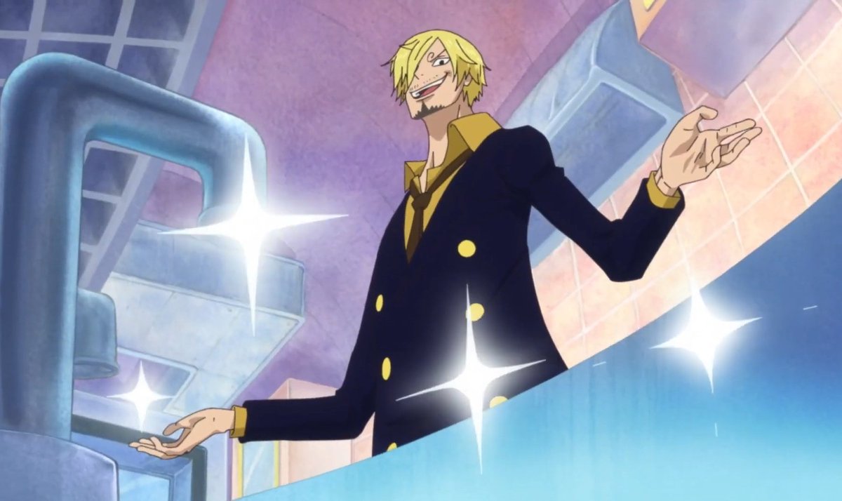 วันอะไรถึงได้มีแต่พวกนึกครึ้มลุกขึ้นมาอวดของกินกันเต็มไปหมด?

น่าบังเอิญที่วันนี้บนเรือมีปาร์ตี้เล็ก ๆ น้อย ๆ เลยมีบาร์บีคิวที่ย่างบนเตาจนทำให้น้ำมันจากทั้งเนื้อสัตว์และผักไหลออกมาฉ่ำ โชยกลิ่นหอมอบอวลไปทั่วเลยน่ะ~

“ โอ้! พวกที่ไม่ได้มีบาร์บีคิวกินกัน คืนนี้ก็แย่หน่อยนะ~ ”