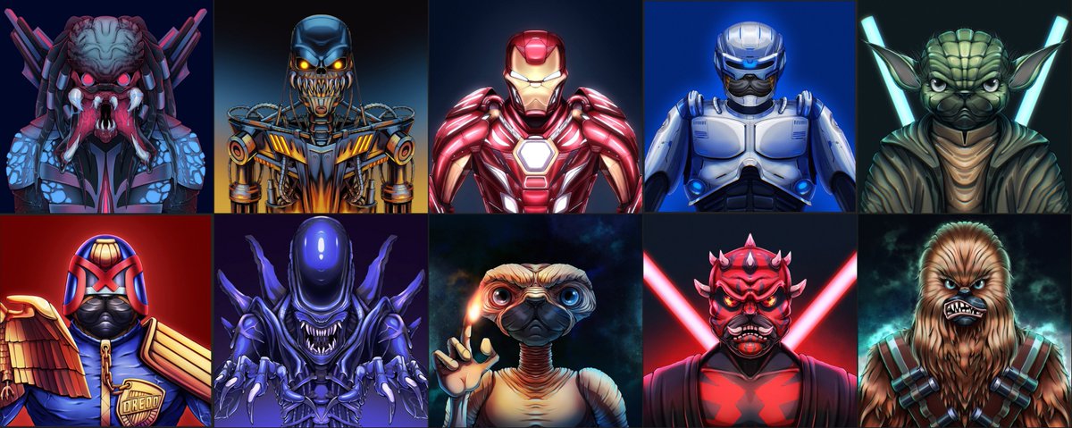 spacepugs_'s tweet image. 🔥Our first TEN 1/1's are complete! Can you name all 10?

🔥Follow, Like, tag, and share for a chance to mint a Space Pugs V2 for free! 
🔥You could mint one of these! 🤯