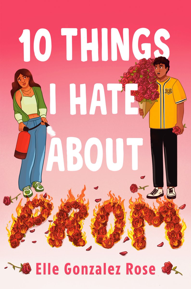 So excited to share the cover for my next YA romcom, 10 THINGS I HATE ABOUT PROM, coming from @JoyRevBooks on May 14, 2024! All the silly antics from my debut, but this time with a friends to lovers twist, and 90’s romcom goodness! Artist: Rebeca Alvarez Designer: @_caseymoses