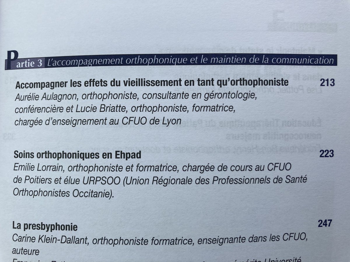 Dernier numéro de Rééducation orthophonique reçu ;-) cc @AurelieAulagnon #orthophonie #redaction #article #vieillissement #personnesagees