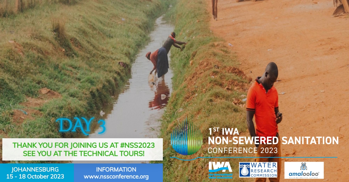 It's been an honour having you join us at the first of what we hope to be a regular event! 
Thank you for spending time with us and engaging so generously! 

#NSS2023
#wash #sanitation #IWA #WRC #Amalooloo