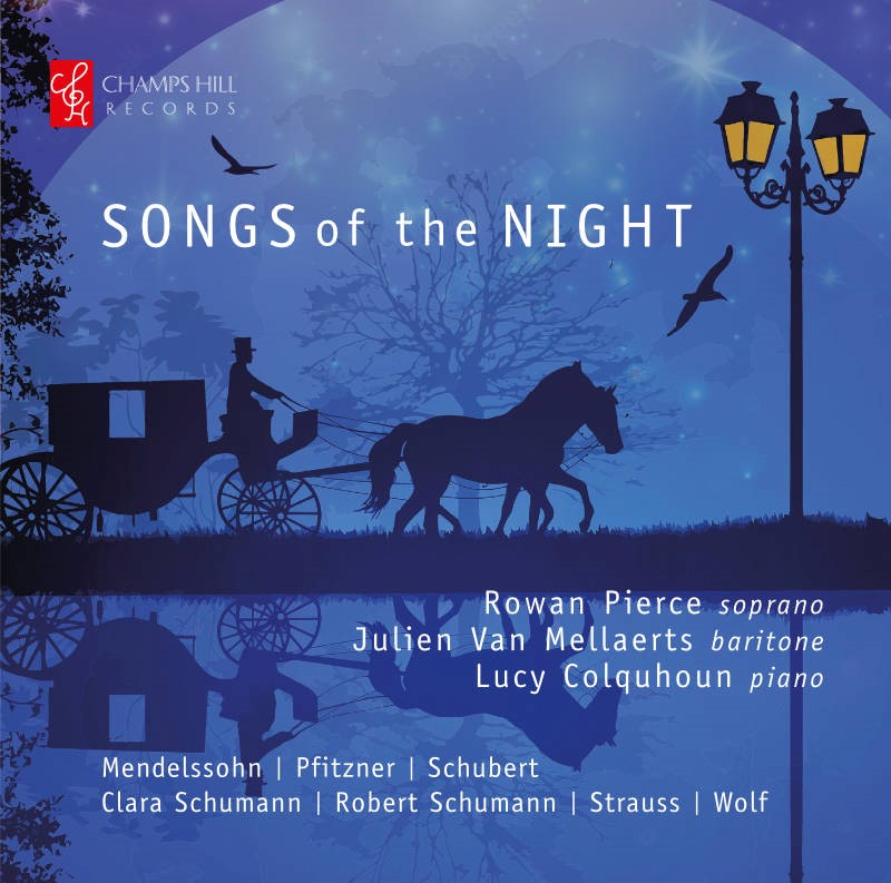 Congratulations to RCM alumni @LucyCQ, @julienvmnz and @rowan_pierce whose new album ‘Songs of the Night’ is out on @ChampsHill and available on @Spotify & @AppleMusic. Don't miss them on @BBCInTune tomorrow from 6pm performing and discussing the album: bit.ly/46wV4ZJ
