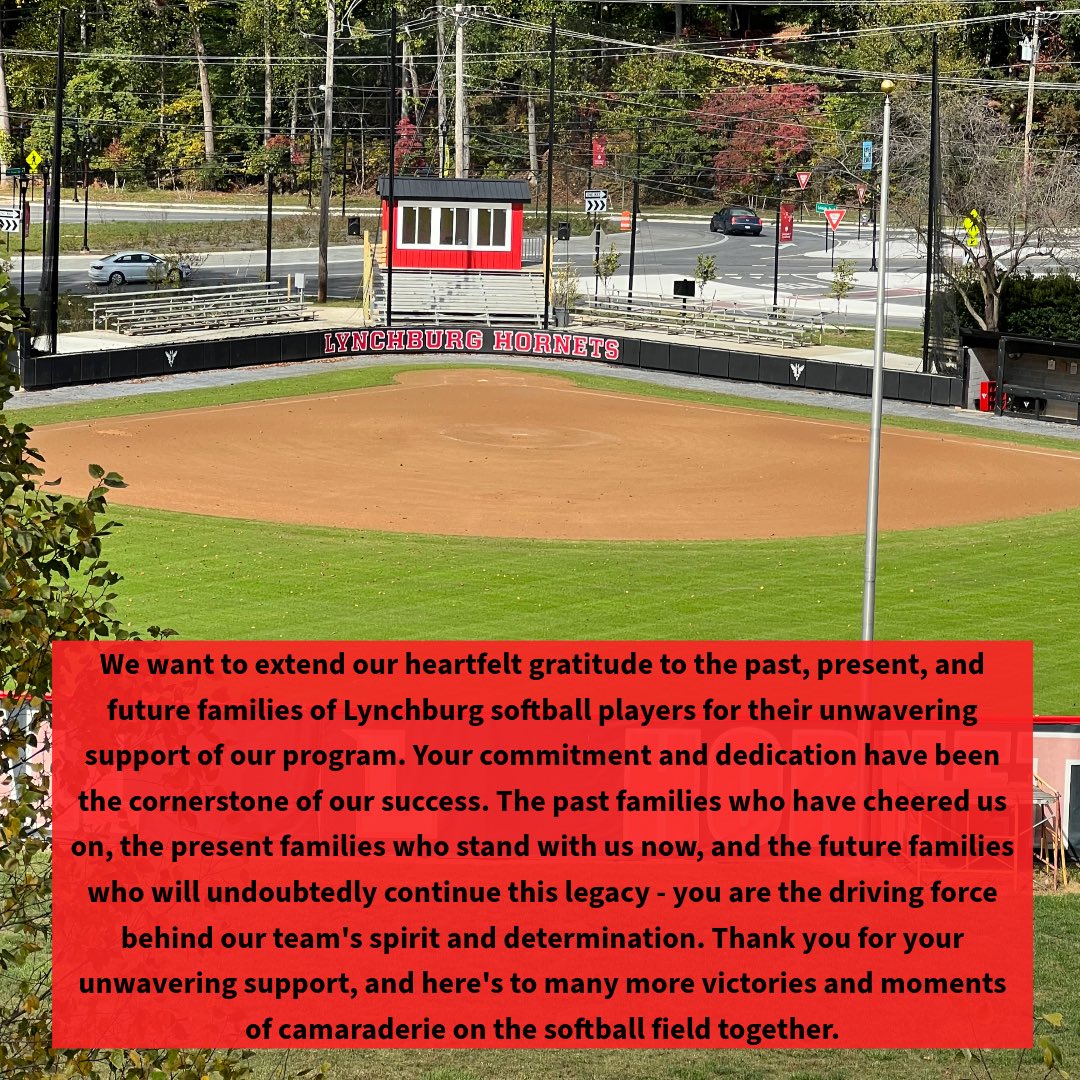 Thank you for all the donations and support so far this week. Wednesday of Champions week the focus is on the families! Thank you all so very much for your support in so many ways! It’s a great day to be a Hornet!! lynchburgsports.com/sports/2023/9/… #LSB #LCSB #WeAreLynchburg #WonNation