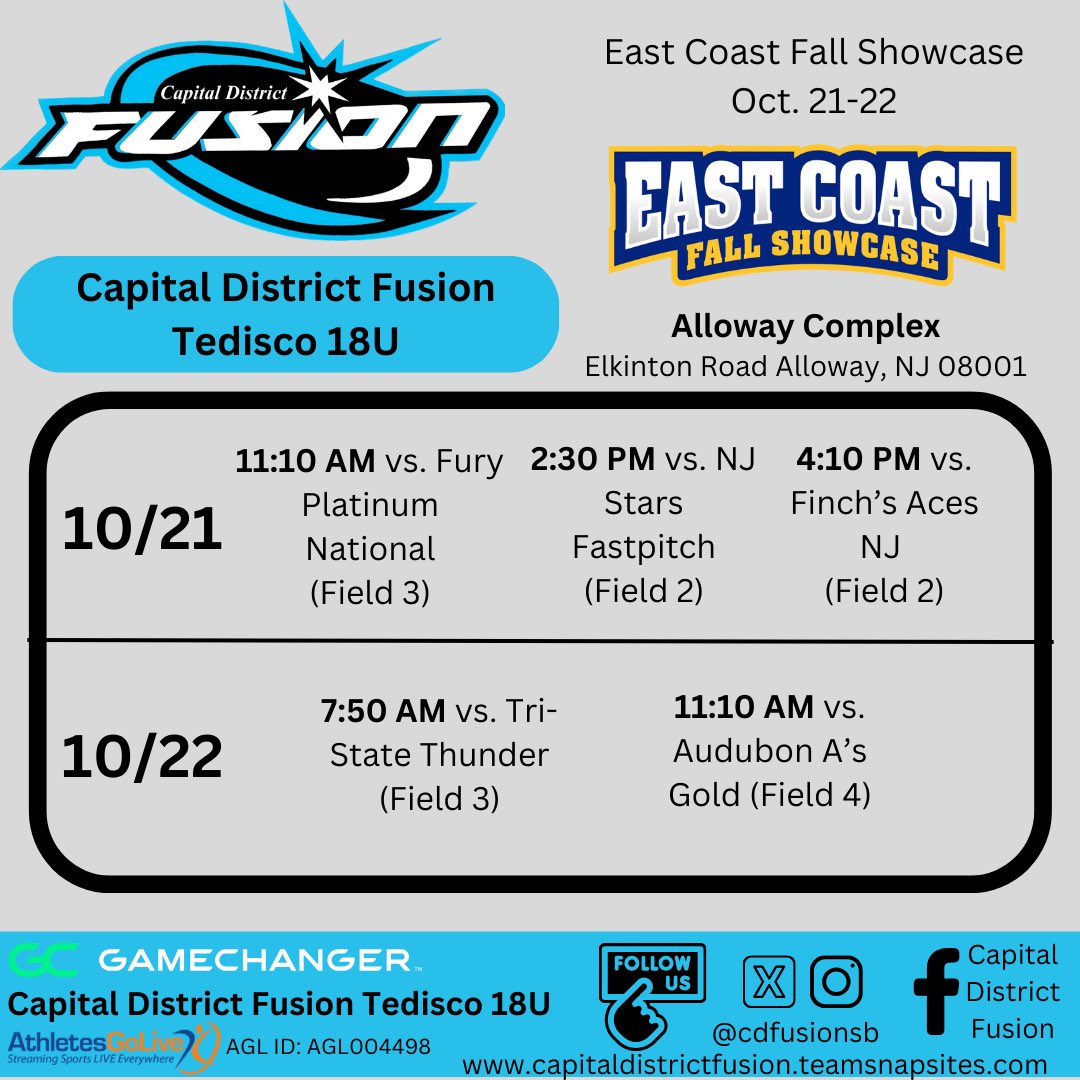 Check out this weekends lineup: