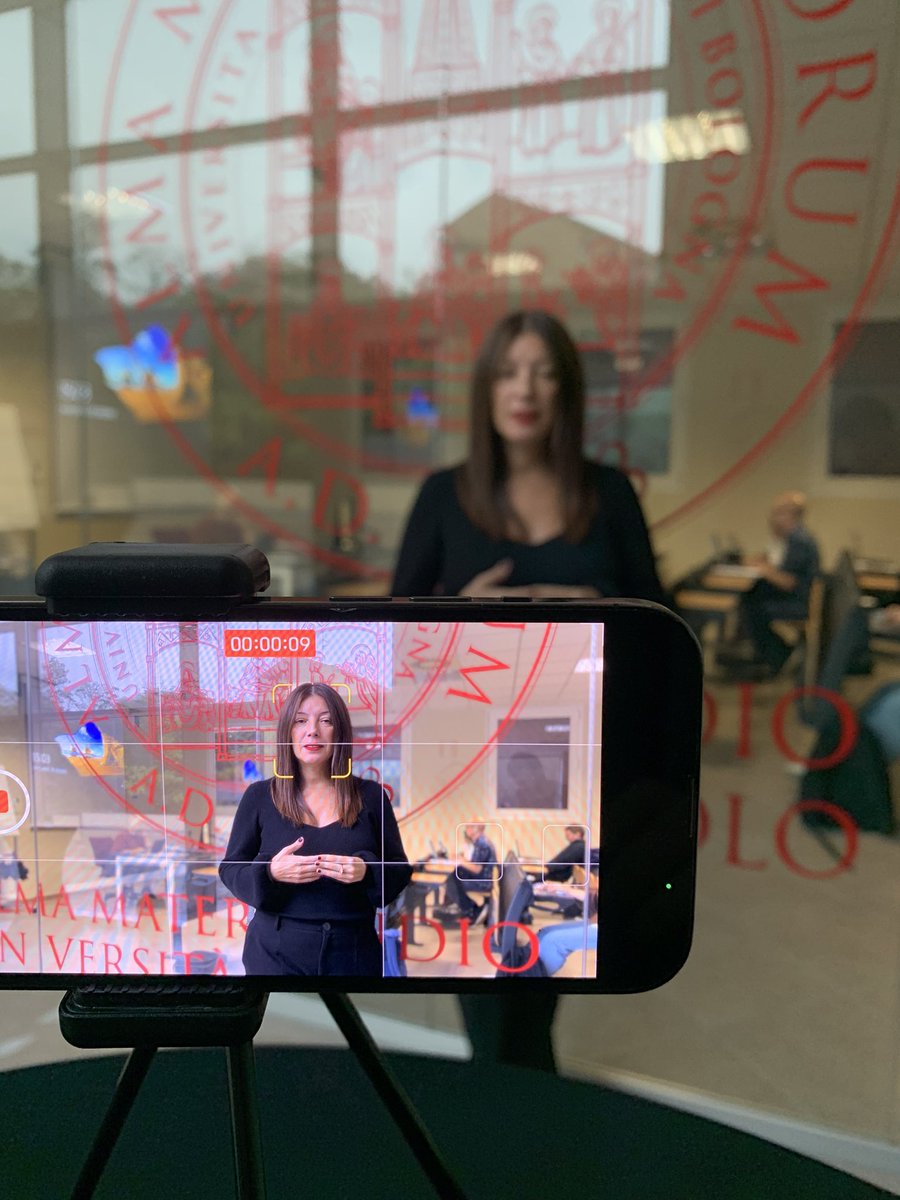 PolifoniaH2020 (@polifoniah2020) on Twitter photo We are recording an interview to <a href="/vpresutti/">Valentina Presutti</a> , Coordinator of Polifonia. She will tell us more about the status of the project, the stakeholder network and the art installation we just launched! #staytuned We are recording an interview to <a href="/vpresutti/">Valentina Presutti</a> , Coordinator of Polifonia. She will tell us more about the status of the project, the stakeholder network and the art installation we just launched! #staytuned