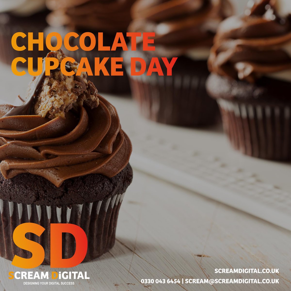 screammaxstudio's tweet photo. 🍫🧁 Indulge in Chocolate Cupcake Bliss! 🎉🍩

#ChocolateCupcakeDay. Let's spread the cocoa joy! 📸✨ #SweetTreats #CupcakeLove #ChocolateDelight https://t.co/SahUn3k2mI