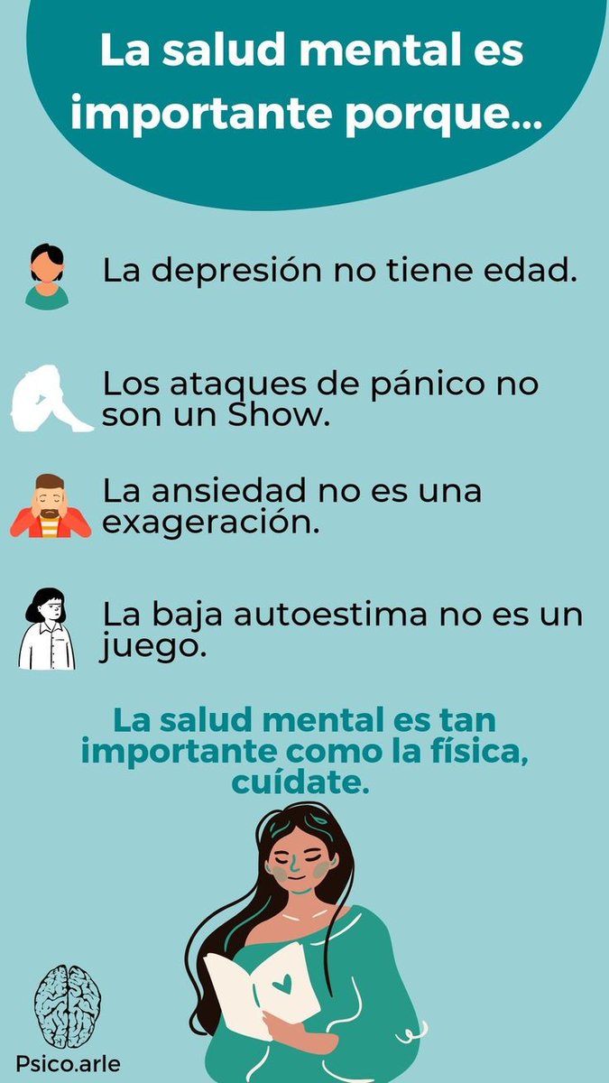 EduardoFloMa1's tweet photo. Buenos días, la salud mental no es una moda, es una realidad que tod@s enfrentamos. No minimices lo que no puedes ver; el bienestar interno es tan crucial como el físico. ¿Y tú, qué haces para cuidar tu mente? #FelizMiercoles 😉 👉🧠❤️ https://t.co/aqNMHrMTKY