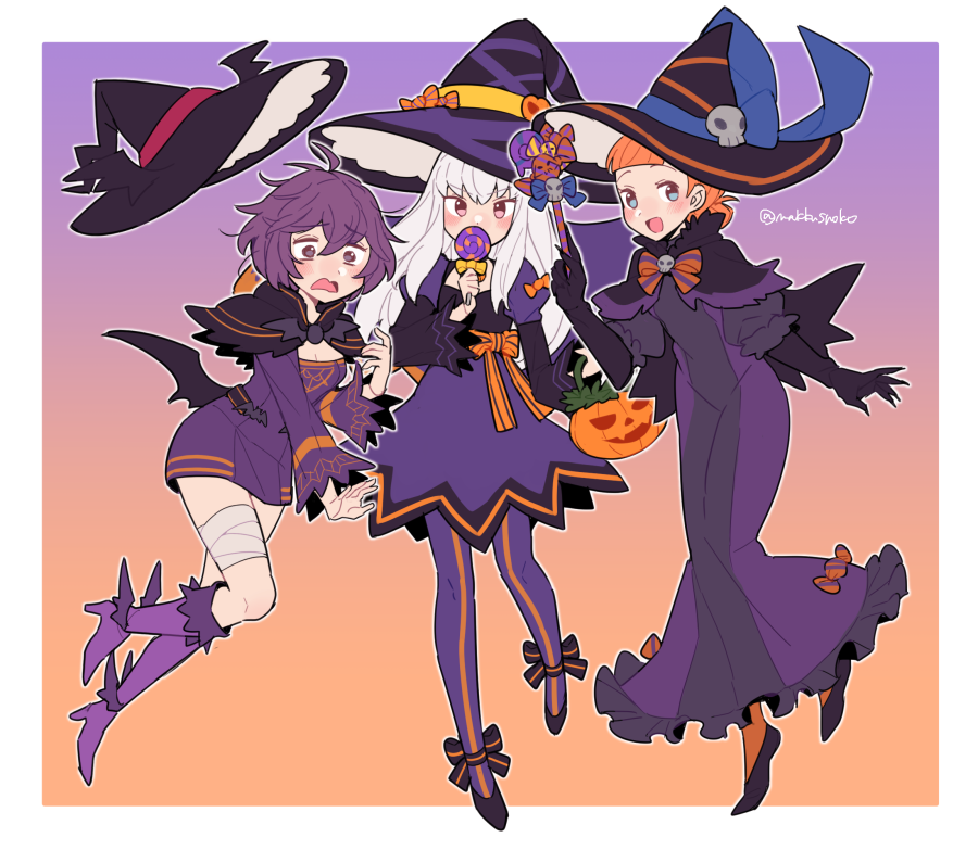 アネット=ファンティーヌ=ドミニク ,ベルナデッタ=フォン=ヴァーリ ,リシテア=フォン=コーデリア(ファイアーエムブレム風花雪月) 「」|Mカエルのイラスト