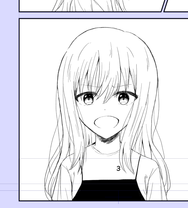 ちょっとずつ線画上手くなってってる気がする 