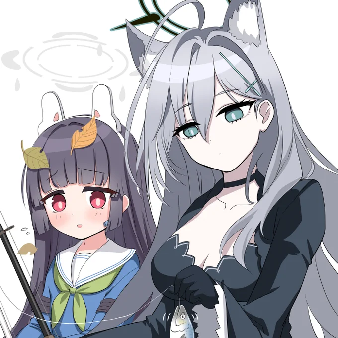 釣り仲間#ブルアカ 