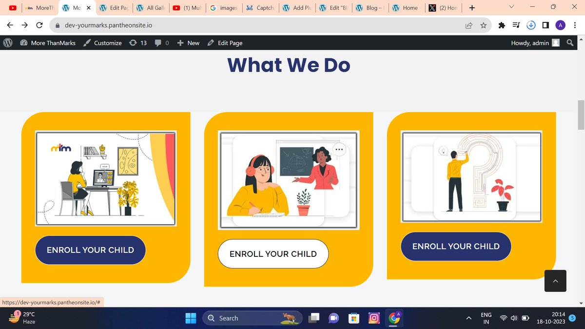 ankitchy1981's tweet photo. So today I have developed my More ThanMarks Website with the help of @Beyondexams_  and @learnfrompeer. Just waiting for your feedbck.
You can visit the website by the link :- https://t.co/T7YEM26Xjz https://t.co/pa3kD5SnOB