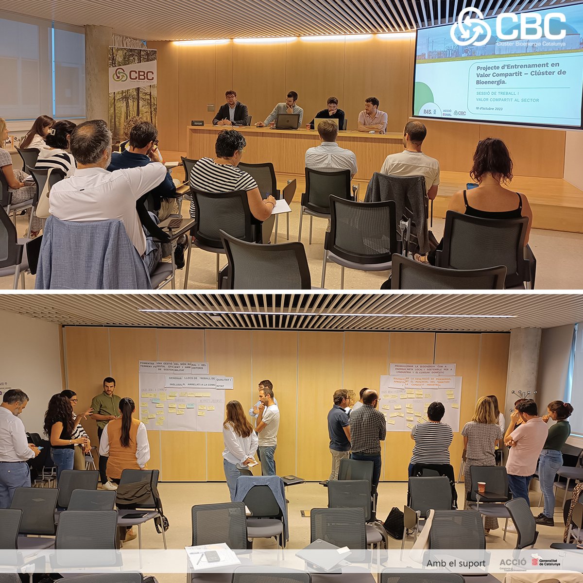 Iniciem el programa d'entrenament en #valorcompartit. L'objectiu és acompanyar els associats participants en el procés d'avaluació i millora. El valor compartit és una aposta estratègica de les empreses per a generar el màxim valor social, #mediambiental i econòmic.