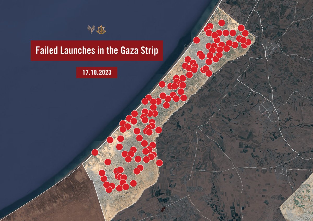 IsraelinGermany's tweet photo. 30-40 % der Raketen, die aus dem Gazastreifen abgefeuert werden, um israelische Zivilisten zu töten, verfehlen ihr Ziel und schlagen im Gazastreifen ein. 

Terroristische Organisationen, sei es die Hamas oder ihr jüngerer Bruder, der Palästinensische Islamische Dschihad, nehmen keine Rücksicht auf Leben. Der Beschuss des Al-Ahli Krankenhauses letzte Nacht ist ein weiteres tragisches Beispiel dafür.