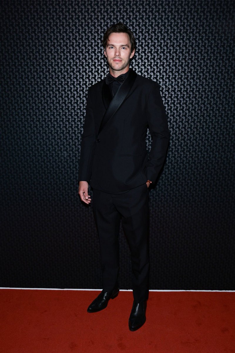 📸 Nicholas Hoult at The Ferrari Gala (October 17, 2023)