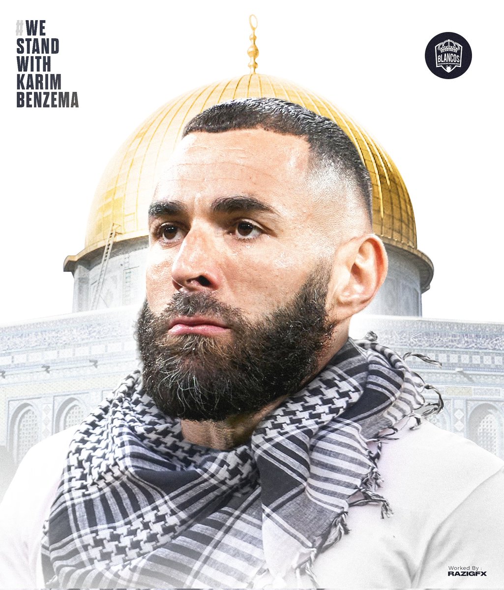 نحن معك 🤍🇵🇸
أسطورة ،قدوة
#WeStandWithKarimBenzema