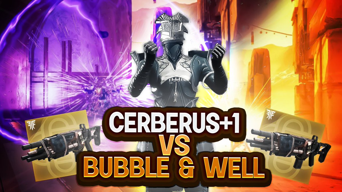 NEW VID is LIVE on #YouTube 

#Destiny2 #ExoticBreakdown

Cerberus+1 Crushes Bubbles and Wells...

youtu.be/RXioVLr7WaE