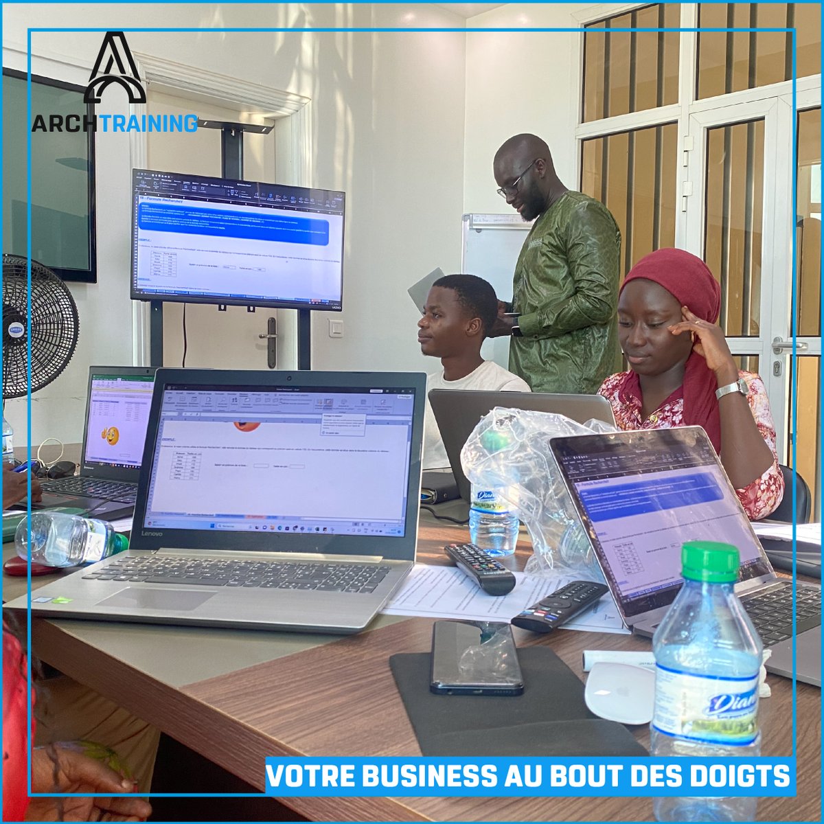 ArchGroupSN's tweet photo. Le Vendredi 25 Août 2023, nous avons tenu une première session de formation sur les tableaux de bord sur Excel.

Revivez la formation en Live offerte sur notre page Instagram en cliquant sur le liens suivant:
👉 https://t.co/YAA5Hb1xjM

#archgroupsn #archtrainning #dakar #senegal https://t.co/v1HU4ujwPy