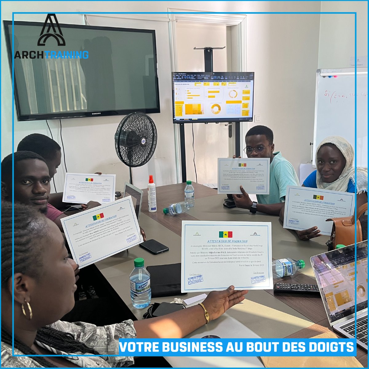ArchGroupSN's tweet photo. Le Vendredi 25 Août 2023, nous avons tenu une première session de formation sur les tableaux de bord sur Excel.

Revivez la formation en Live offerte sur notre page Instagram en cliquant sur le liens suivant:
👉 https://t.co/YAA5Hb1xjM

#archgroupsn #archtrainning #dakar #senegal https://t.co/v1HU4ujwPy