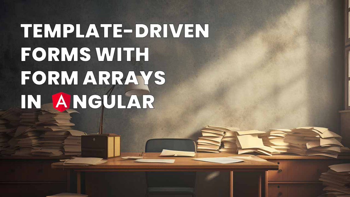 brechtbilliet's tweet photo. I updated the #Angular "Template-driven forms with Form Arrays article" completely to Signals only without ObservableState and it got a lot simpler:
👉🏼Revised completely
👉🏼Practical phonenumbers example
👉🏼Fresh and clean StackBlitz example

https://t.co/13MsWE4tTb https://t.co/RnrqNZTo6I