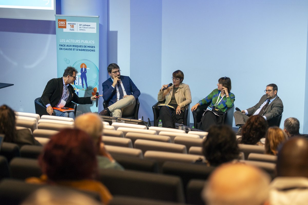 SmaclAssurances's tweet photo. L’heure de la fin 🕐 a sonné : le 22e #CollObs est achevé @ObsSMACL. Un grand MERCI à l’ensemble des participants et #partenaires des #CollTerr pour ces échanges passionnants autour des risques de mises en cause et d’agressions. À 2024 !🤗 https://t.co/f4ViB9iaht