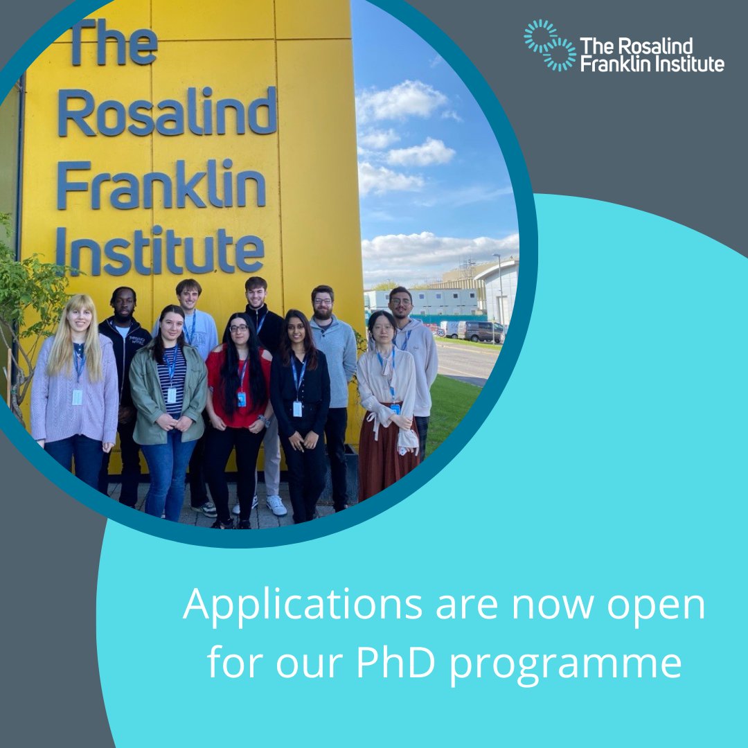 Rosalind Franklin Institute tweet media