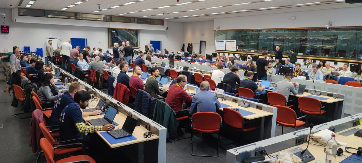 Kereval's tweet image. The 1st day of the 3rd #OnceOnly Projectathon in Brussels was a great success, with almost 200 people on site.
24 member states took part in this edition, testing the exchange of documents and data between EU member states.
@EU_DIGIT, @EU_Growth, @YourEuropeEU, @IHE_Catalyst