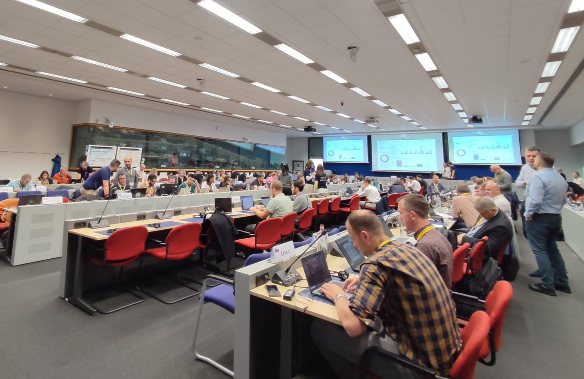 Kereval's tweet image. The 1st day of the 3rd #OnceOnly Projectathon in Brussels was a great success, with almost 200 people on site.
24 member states took part in this edition, testing the exchange of documents and data between EU member states.
@EU_DIGIT, @EU_Growth, @YourEuropeEU, @IHE_Catalyst