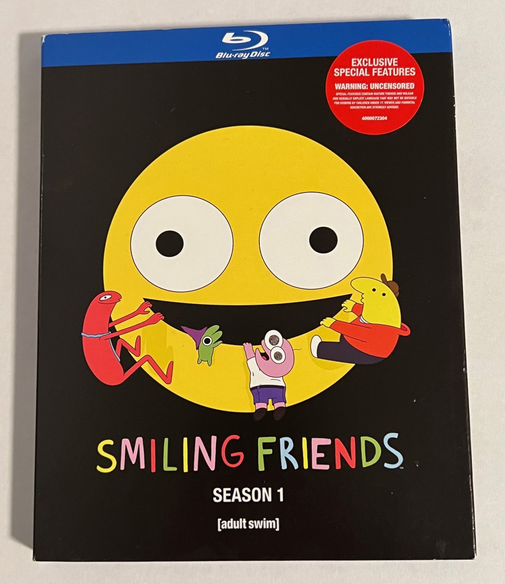 Picked this up the other day! My grandkids tell me I’m crazy, but then their favorite shows vanish! All at the whim of the streaming overlords. Then they cry to me and say, “You were right to buy physical media, Grandpa!”….Ok, now how do I send this email. Do I just  hit send?