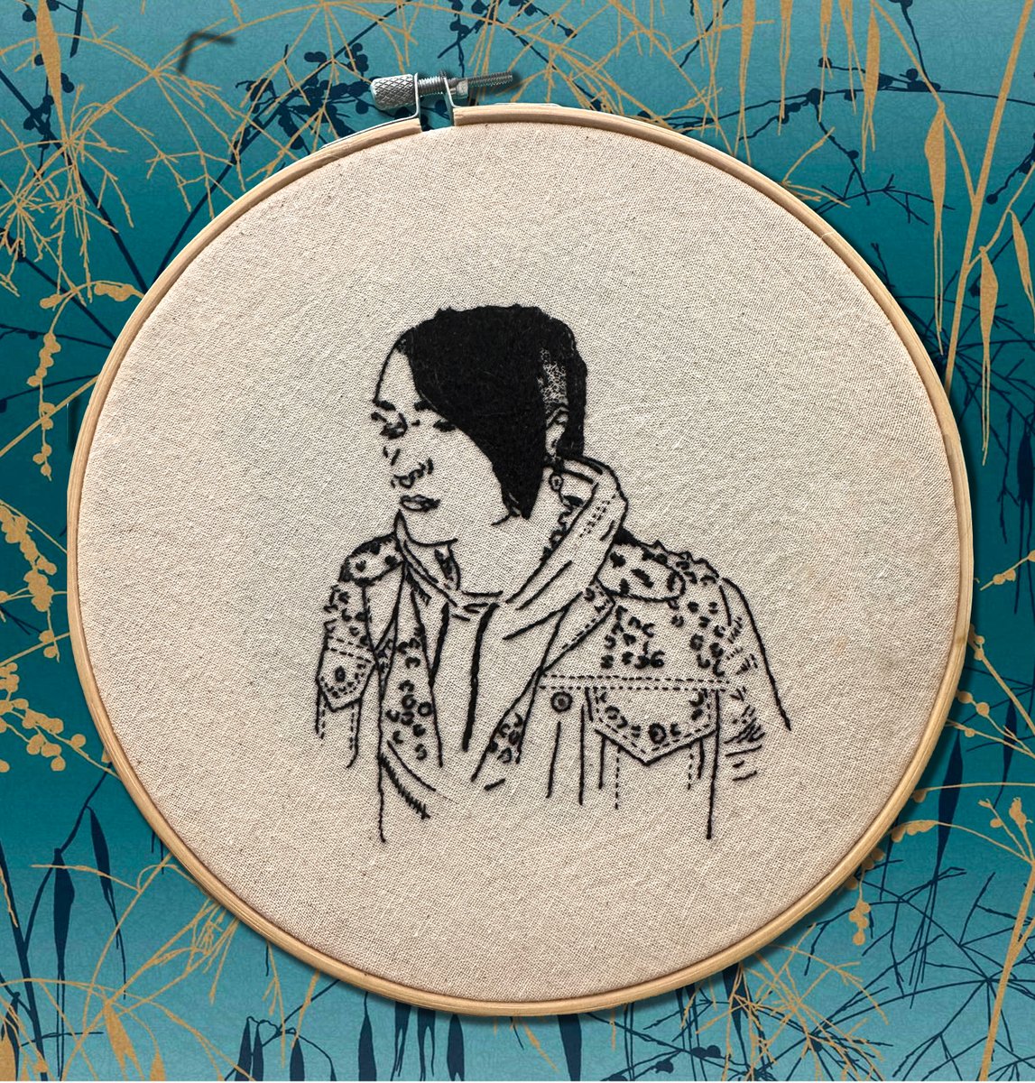 Amazing work and an amazing gift. stitchpicturesofyou.etsy.com

, #embroideryart #embroideryartist, #threadart, #realisticembroiderportrait, #sewing, #unusualembroidery #embroideryart #embroideryartist  #threadart #embroiderportrait, #sewing #embroideryart #GiftsForAll  #portrait