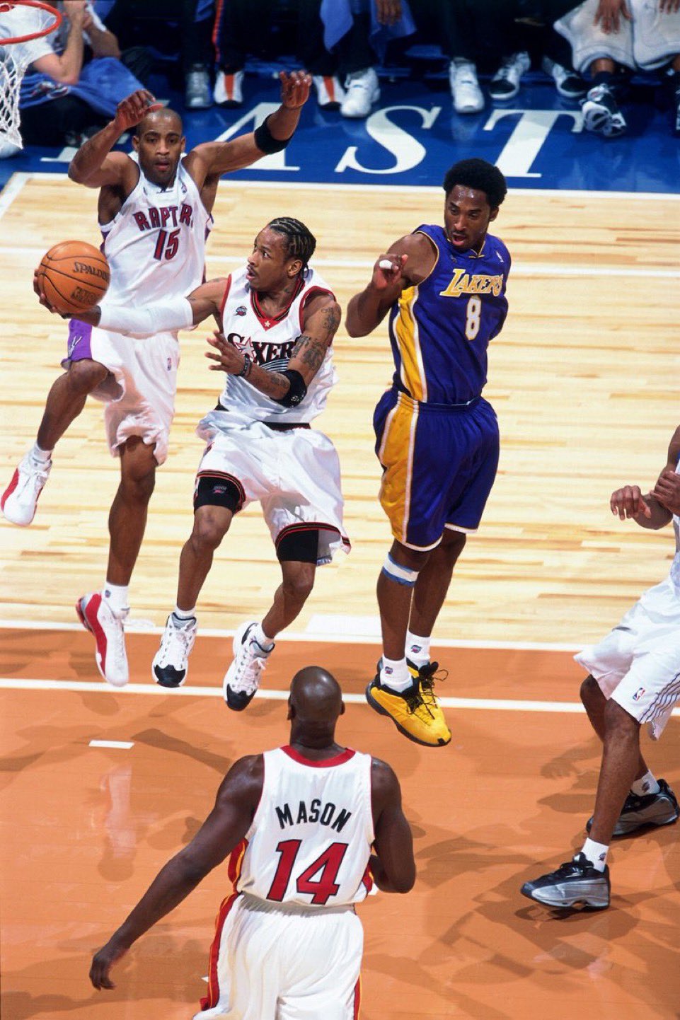 Hoops on X: NBA All-Star games where every player wore their own team  jersey >>  / X