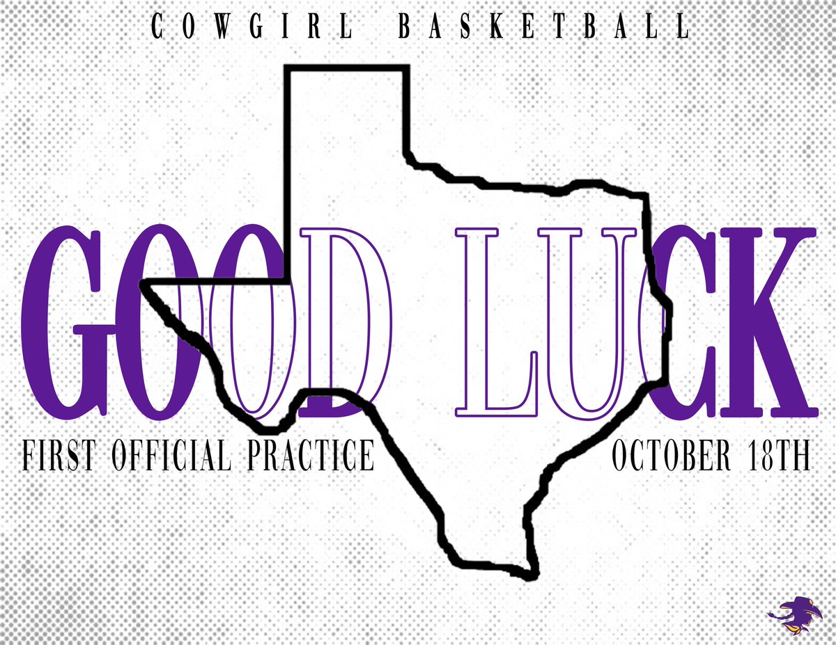 GOOD LUCK to all of the Texas High School Basketball coaches &amp; players starting their season today!💜🏀
