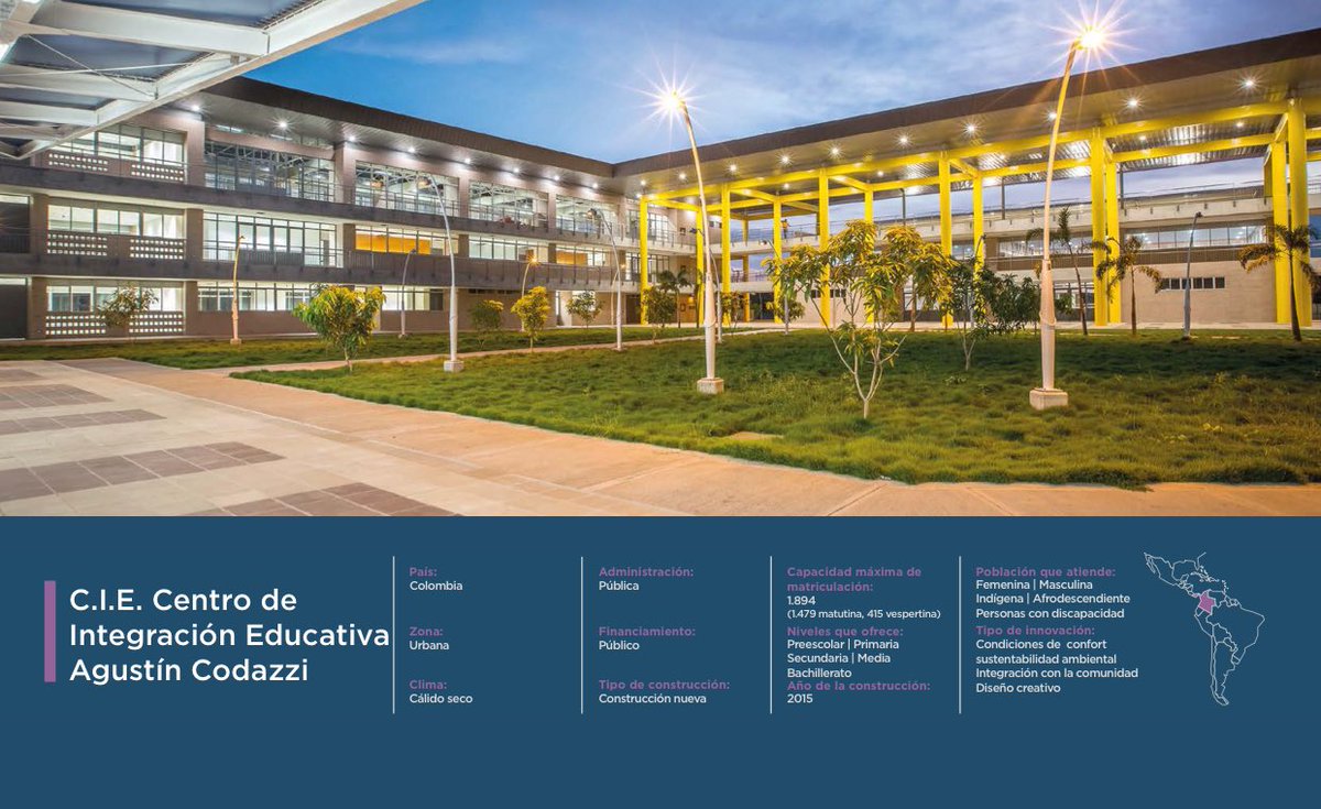 GobdelCesar's tweet photo. Esto escribió el Banco Interamericano de Desarrollo sobre Codazzi y, al mismo tiempo, sobre Valledupar. Estamos replicando este modelo en tres nuevos super colegios que se construyen en el Instpecam, Alfonso López y CASD en la capital del Cesar. 

https://t.co/fKijj5T0a7 https://t.co/LT8FS9xvpt