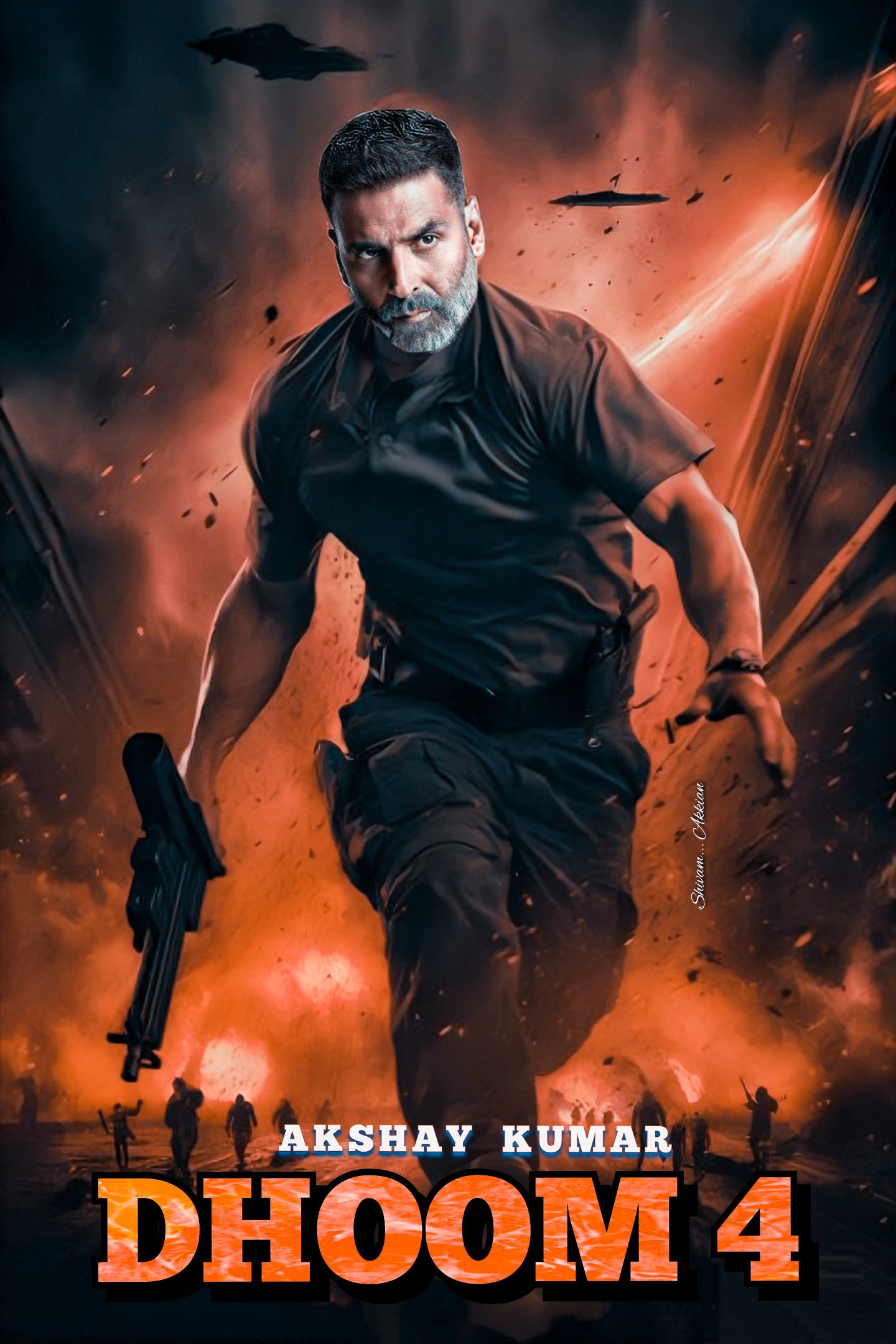 shivam.. akkian on X: "#Dhoom4 ... 💥💥💥 Poster 🔥🔥🔥 Action star⭐  #AkshayKumar𓃵 Rate this poster🔥? https://t.co/cGNps7K0UA" / X