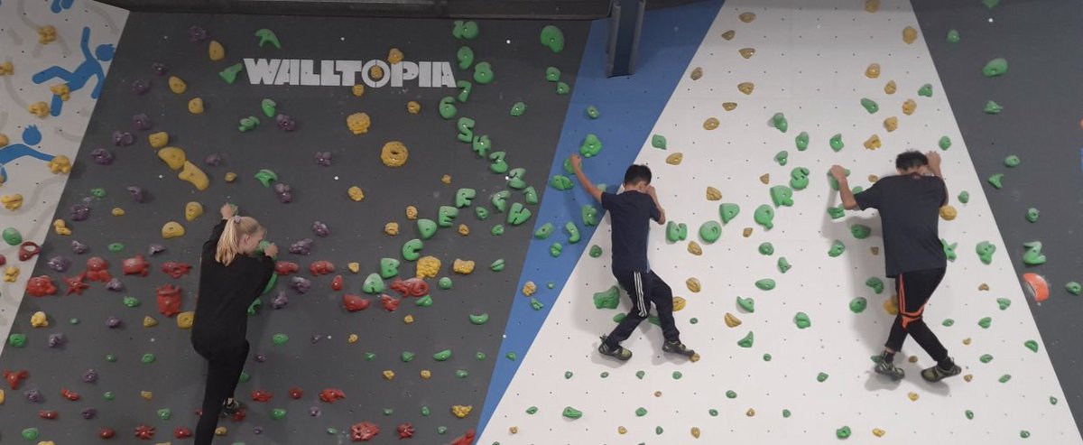 We had a great visit to @freeklime_york last month - they looked after us SO well &amp; our boarders had a brilliant time - we’ll be back!  #iloveboarding #boothamschool #boothamboarders #climbing #York #weekendactivities #freeklime #yorkschools