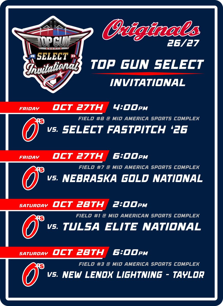 Originals 26/27 Moss (@originals2008) on Twitter photo Fall season is upon us!
Come check out the girls in action next weekend!
🗓️ 10/27-10/29
📍 Mid-America
<a href="/OriginalsKc/">KC Originals</a> <a href="/Evolve__Academy/">Destine Performance</a> Fall season is upon us!
Come check out the girls in action next weekend!
🗓️ 10/27-10/29
📍 Mid-America
<a href="/OriginalsKc/">KC Originals</a> <a href="/Evolve__Academy/">Destine Performance</a>