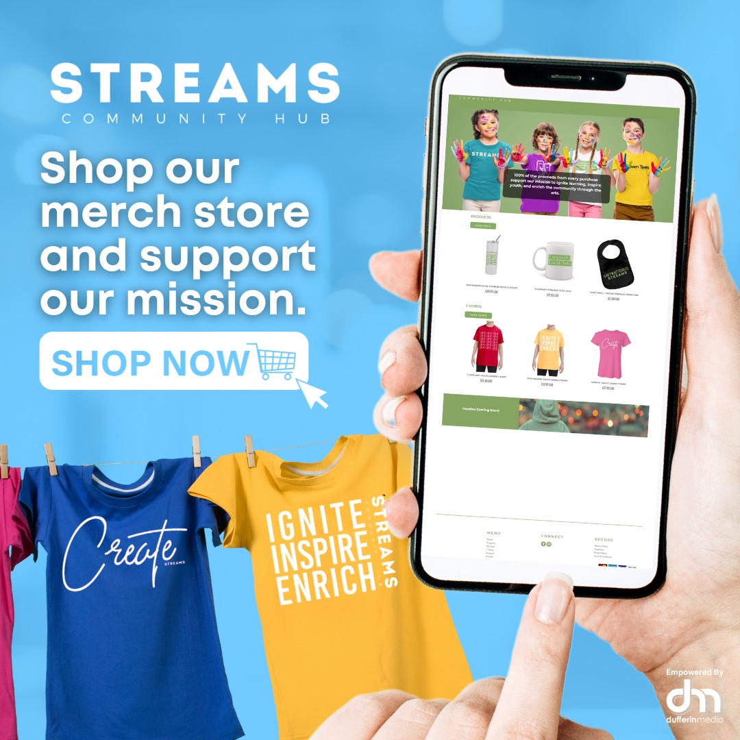 1-305 Col. Phillips Drive, Shelburne ON

We can be reached via telephone at 289-203-8202 and via email at info@streamshub.org
streamshub.org